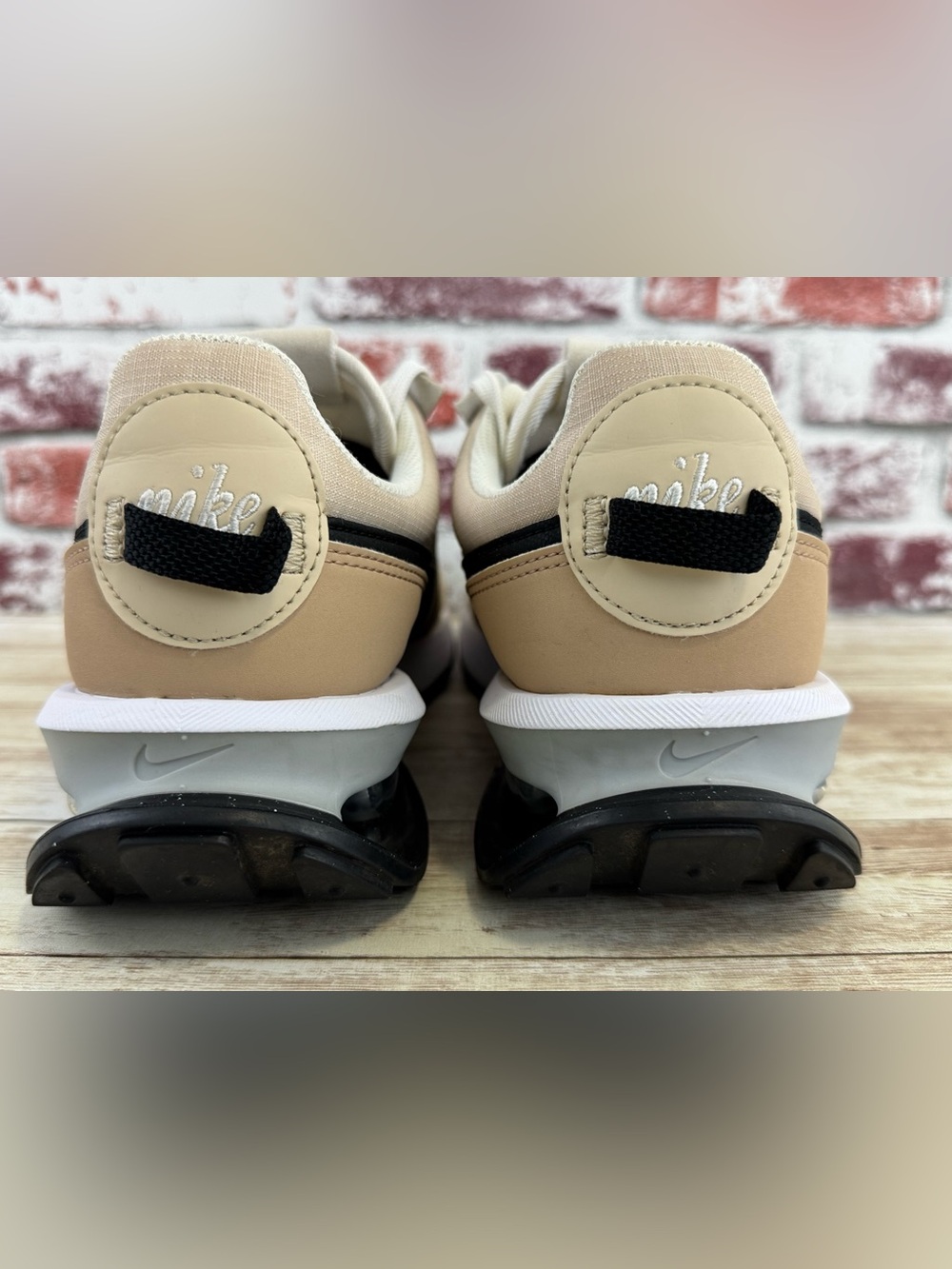 Women’s Nike Air Max Pre-Day Running-Gym Sneakers, Beige Oatmeal, US Size 7.5 - Picture 6 of 11